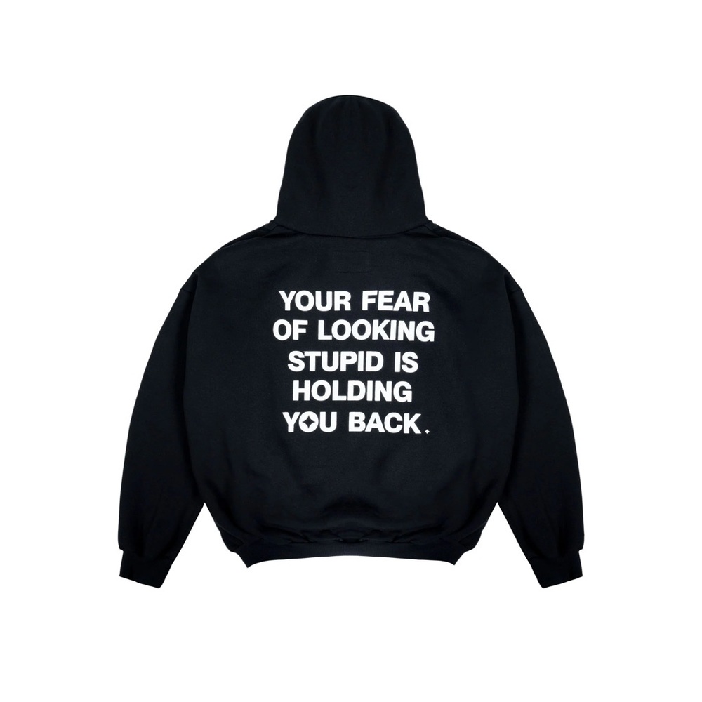 Alchemai Black Hoodie with Text